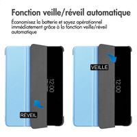 imoshion Coque tablette Trifold Apple iPad Air 13 pouces (2026) M4 / (2025) M3 / (2024) M2 - Bleu clair