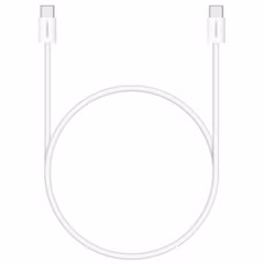 imoshion Câble USB-C vers USB-C Tressé 60 W - 1 mètre - Blanc