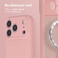imoshion Coque Couleur avec MagSafe Apple iPhone 18 Pro Max / 17 Pro Max - Rose clair