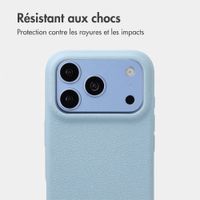 imoshion Coque arrière Texture Apple iPhone 18 Pro / 17 Pro - Bleu clair