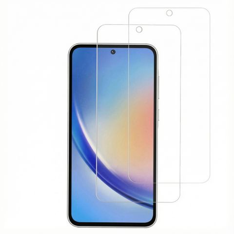 Accezz Protection d'écran en verre trempé 2-pack Samsung Galaxy A55 (5G) / A35