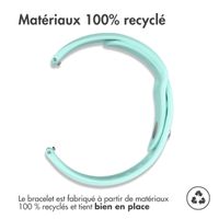 imoshion Bracelet sport en silicone  - Connexion universelle 22 mm - Vert menthe
