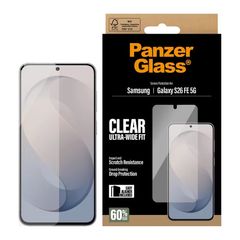 PanzerGlass Protection d'écran Ultra-Wide Fit Anti-bactérienne avec applicateur Samsung Galaxy S26 FE