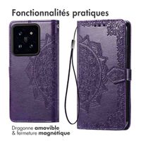 imoshion Etui de télephone Mandala Xiaomi 14T Pro - Violet