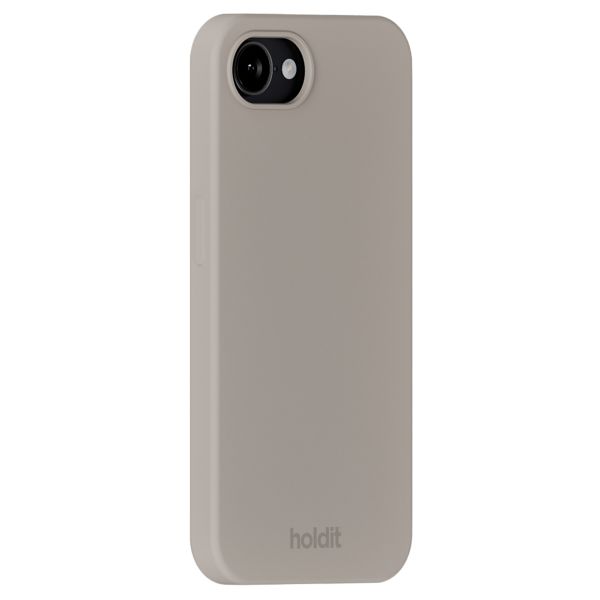 Holdit Coque Silicone Apple iPhone 17e / 16e - Taupe