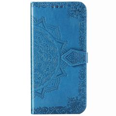 Etui de télephone portefeuille Mandala Apple iPhone 11 - Turquoise
