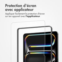 Accezz Protection d'écran en verre trempé avec applicateur Apple iPad Air 13 pouces (2026) M4 / (2025) M3 / (2024) M2