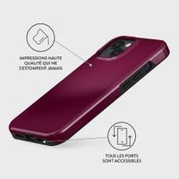 Burga Coque Tough MagSafe Apple iPhone 13 - Dark Cherry