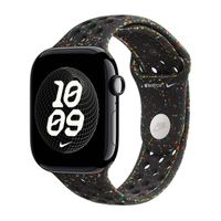 Apple Bracelet Nike Sport Apple Watch | 44/45/46/49 mm - Taille S/M - Midnight Black