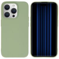 imoshion Coque Couleur Apple iPhone 15 Pro - Olive Green