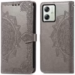 imoshion Etui de télephone Mandala Motorola Moto G54 - Gris