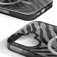 iDeal of Sweden Coque MagSafe transparente limitée Apple iPhone 17 - Zebra Mystique
