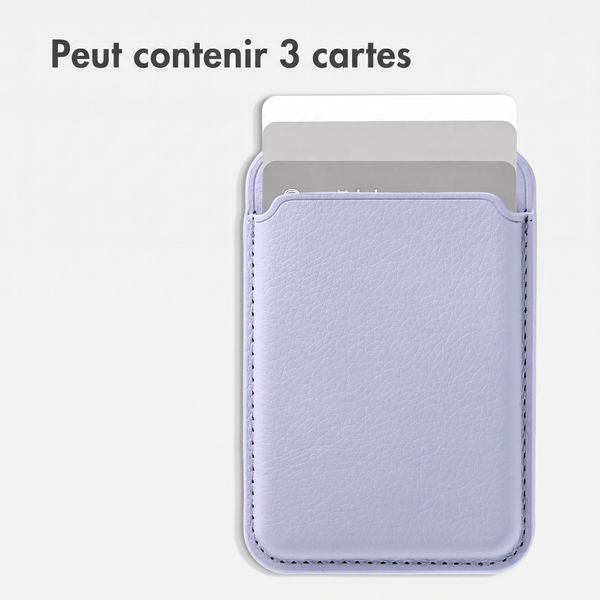 imoshion Porte-cartes magnétique - Compatible avec MagSafe - Violet