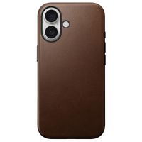Nomad Coque Modern Leather avec MagSafe Apple iPhone 16 - Marron