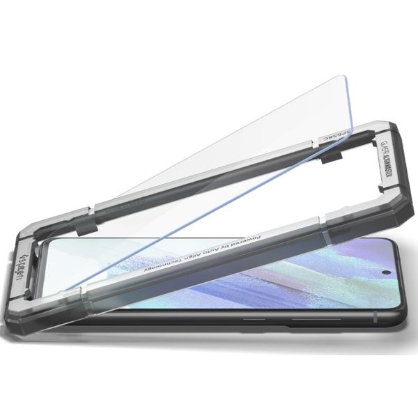 Spigen Protection d'écran en verre trempé AlignMaster Cover Samsung Galaxy S21 FE