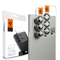 Spigen Optik Pro EZ Fit Lens Protector - Protection d'objectif de caméra (lot de 2) Samsung Galaxy Z Fold 7 - Black