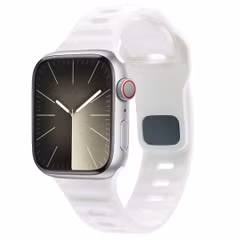 imoshion Bracelet Active Sport en silicone Apple Watch | 44/45/46/49 mm - Blanc