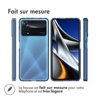 Accezz Coque Clear Xiaomi Poco X4 Pro 5G - Transparent