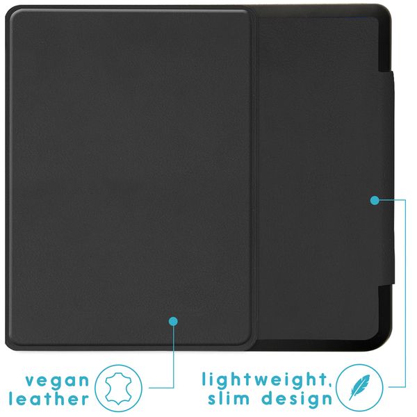 imoshion Étui de liseuse portefeuille Slim Hard Tolino Page 2 - Noir