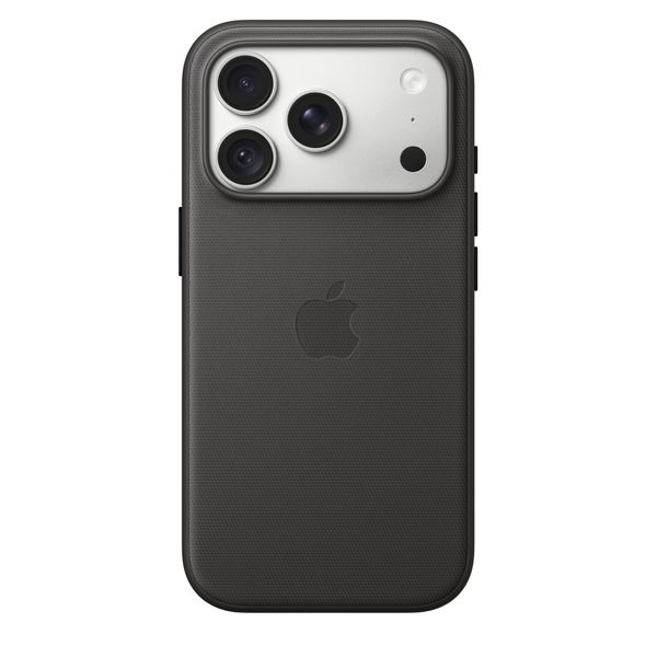 Apple Coque TechWoven avec MagSafe Apple iPhone 18 Pro - Black