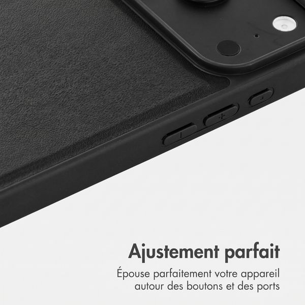 Accezz Coque arrière Edge avec MagSafe Apple iPhone 18 Pro / 17 Pro - Noir