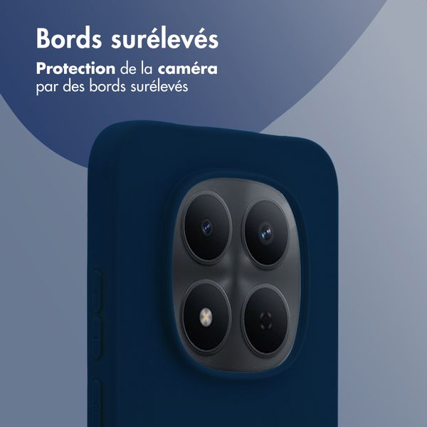 imoshion Coque Couleur Xiaomi Redmi Note 15 Pro (5G) - Bleu foncé