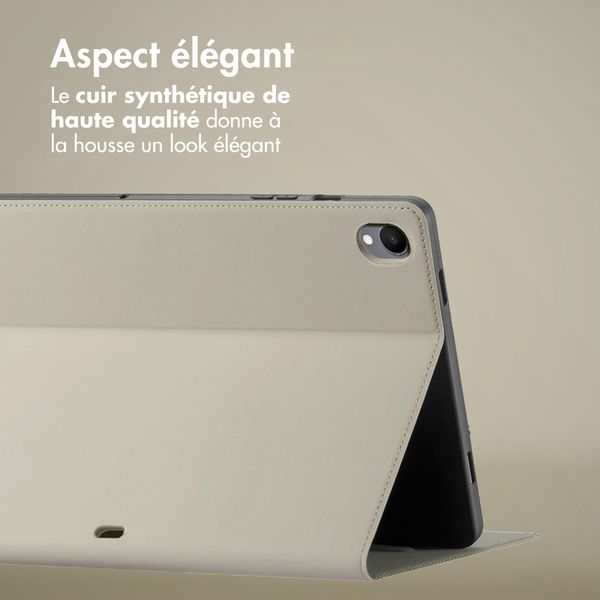 Accezz Coque tablette Classic Samsung Galaxy Tab S11 - Greige