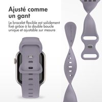 imoshion Bracelet en silicone⁺ Apple Watch | 44/45/46/49 mm - Taille M/L - Lavender