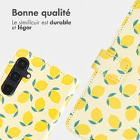 imoshion Étui de télephone portefeuille Design Samsung Galaxy A55 - Citrus Dream