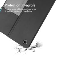 imoshion Étui de télephone portefeuille Design Lenovo Tab Plus - Green Plant