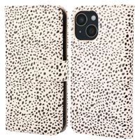 imoshion Étui de télephone portefeuille Design Apple iPhone 15 - Desert Dots