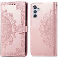 imoshion Etui de télephone Mandala Samsung Galaxy A34 (5G) - Rose Doré