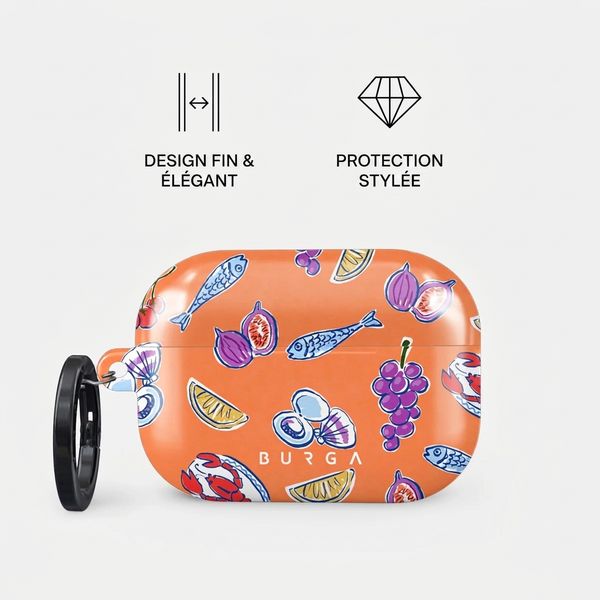 Burga Coque rigide Apple AirPods Pro 2 - Sunset Dinner