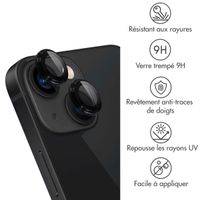 imoshion ﻿Lot de 2 protections d'objectif de caméra Apple iPhone 13 - Noir