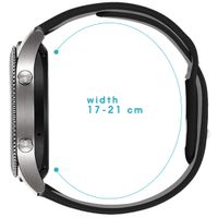 imoshion Bracelet sport silicone Samsung Galaxy Watch 3 (45 mm) / Watch (46 mm) / Gear S3 Frontier / Gear S3 Classic (22 mm) - Noir