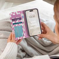 imoshion Étui de télephone portefeuille Design Samsung Galaxy A33 - Retro Pink