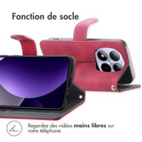 imoshion Etui de télephone portefeuille avec cordon Xiaomi Redmi Note 15 Pro Plus (5G) - Rouge