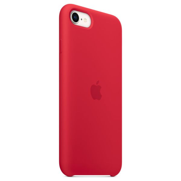 Apple Coque en silicone Apple iPhone SE (2022 / 2020) / 8 / 7 - Rouge