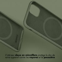 Accezz Coque Liquid Silicone Samsung Galaxy A27 (5G) - Cooper Green
