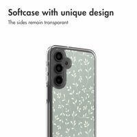 imoshion Coque Design Samsung Galaxy A16 - Smoke Green Flowers