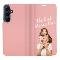 Concevez votre propre housse portefeuille Samsung Galaxy A55 - Blanc