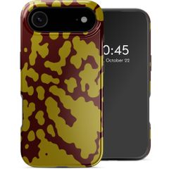 Selencia Coque arrière Vivid avec MagSafe Apple iPhone Air - Moo'd Olive Dust
