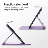 imoshion Coque tablette Apple iPad 9 (2021) 10.2 pouces / iPad 8 (2020) 10.2 pouces / iPad 7 (2019) 10.2 pouces - Lilas