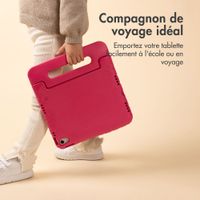 imoshion Coque kidsproof avec poignée Apple iPad 11 (2025) 11 pouces A16 / iPad 10 (2022) 10.9 pouces - Rose