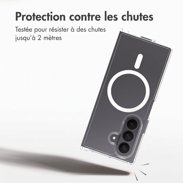 Accezz Coque arrière Xtreme Impact avec MagSafe Samsung Galaxy Z Fold 8 Ultra - Transparent