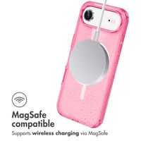 imoshion Coque Pailletée avec MagSafe Apple iPhone Air - Rose