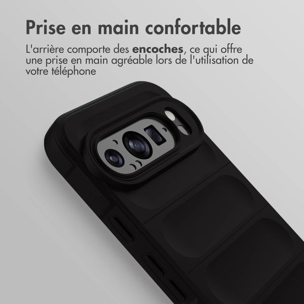 imoshion EasyGrip Backcover Google Pixel 9 / 9 Pro - Noir