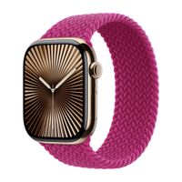 Apple 5 Pack Bracelet Solo tressé Apple Watch | 38/40/41/42 mm - Taille 5 - Lake Green/ (PRODUCT)RED/ Lavender/ Bright Green/ Magenta