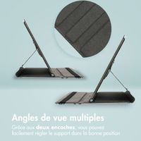 imoshion Coque tablette Design rotatif à 360° Samsung Galaxy Tab A9 8.7 pouces - Flowers