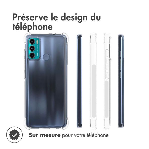 imoshion Shockproof Case Motorola Moto G60 - Transparent
